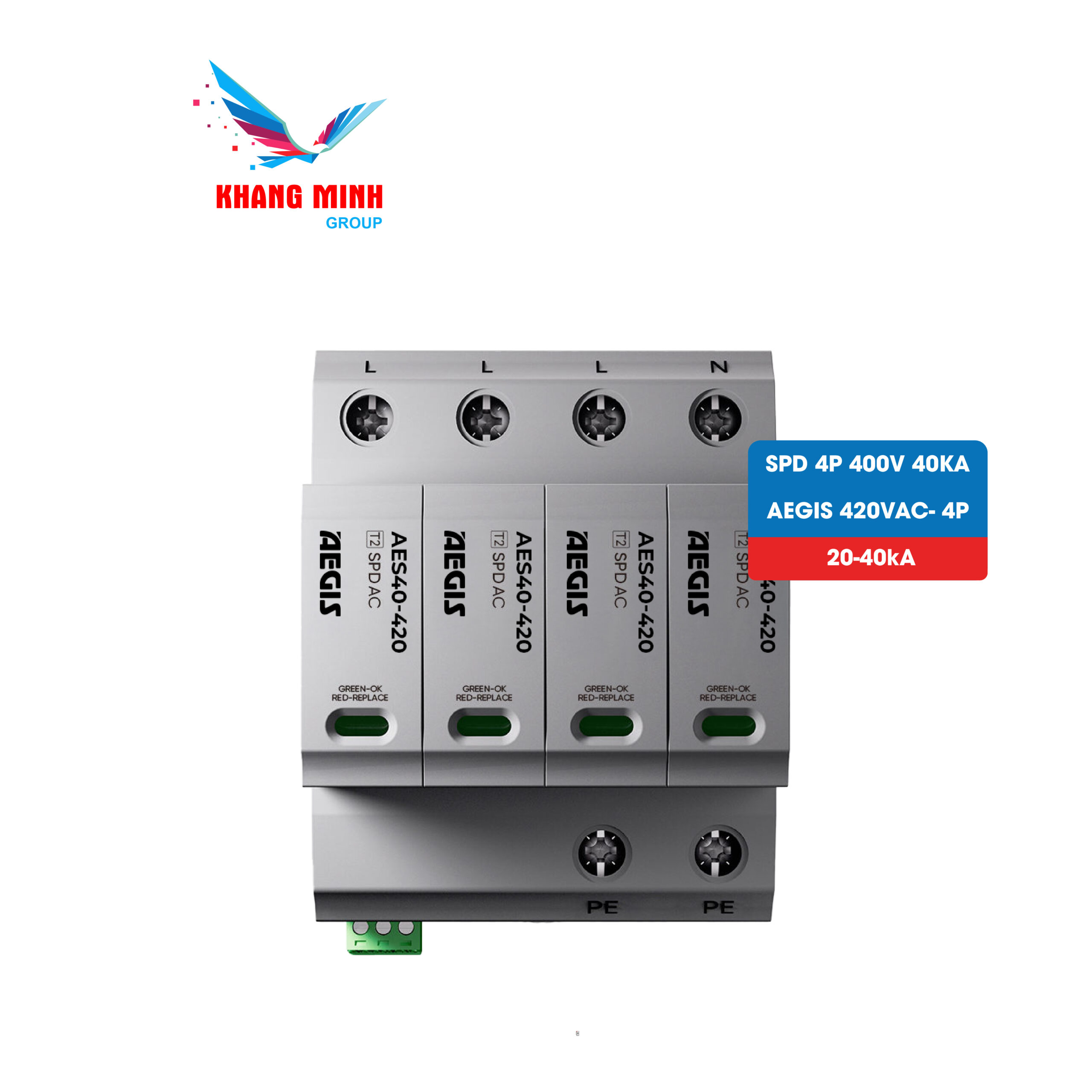 SPD – Chống sét AEGIS 400V