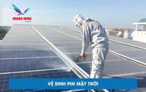 vệ sinh pin mặt trời